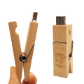 Exquisite wooden clip USB gift2.0/3.0 usb flash drive wooden USB Flash  for Welcome Gifts